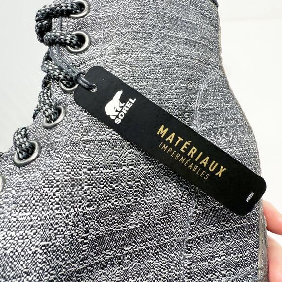 NWT Sorel Gray & Silver Joan of Arctic Wedge II PDX Bootie Women's Size 7.5 - Picture 7 of 9